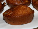 Muffin salati prosciutto e zucchina