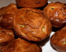 Muffin salati prosciutto e zucchina