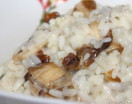 Risotto in crema di radicchio