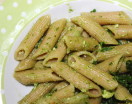 Penne integrali al pesto di Rucola e Uova di quaglia