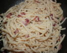 Carbonara all’uovo di quaglia