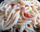 Carbonara all’uovo di quaglia