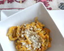 Pici al Radicchio in crema di Zucca